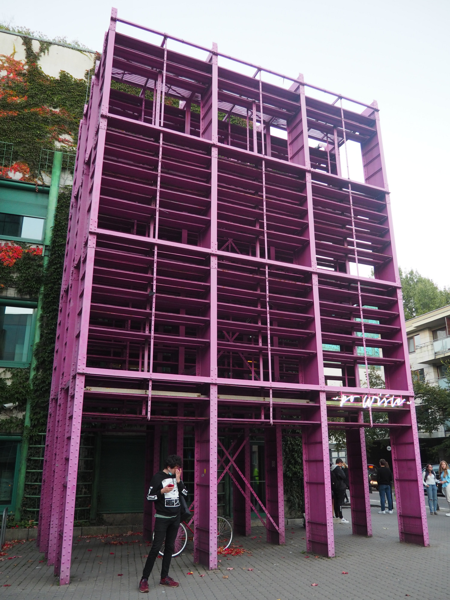 Zdjęcie architektury budynku Biblioteka Uniwersytecka w Warszawie
